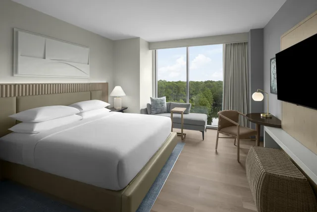 Room, King Bed, Water View، Hilton Jacksonville at Mayo Clinic 1/2