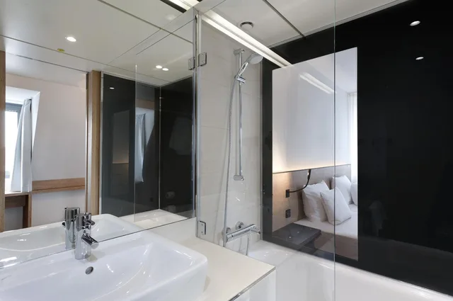 غرفة كومفورت بسرير كينج، Sorat Hotel Saxx Nurnberg 10/10