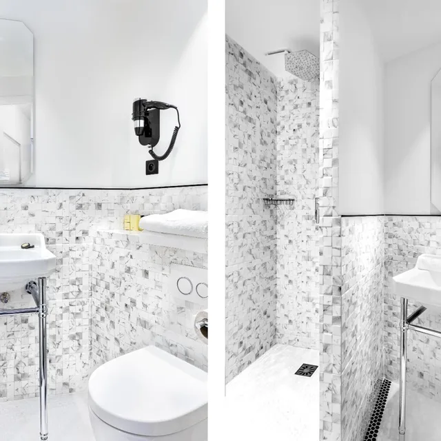غرفة ثلاثية بسرير مزدوج، Hotel Clarisse 10/10
