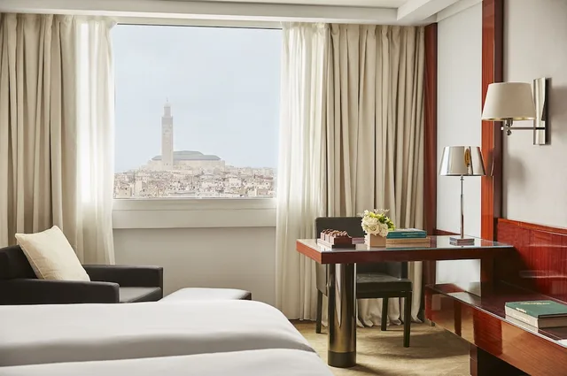 غرفة كلوب بسريرين منفصلين، Hyatt Regency Casablanca 3/4