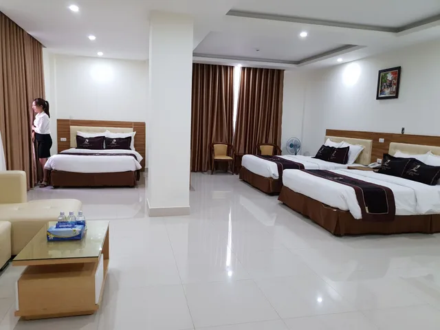 غرفة متصلة بسريرين مزدوجين، Phu Cuong Beach Hotel 1/7