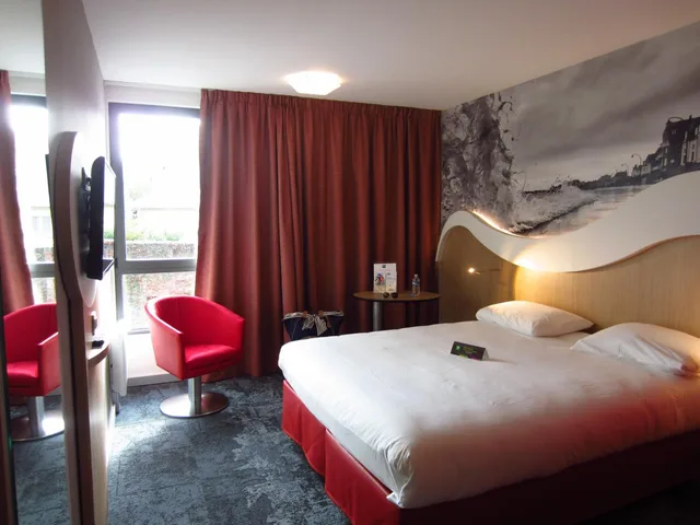غرفة قياسية بسرير كوين، Ibis Styles Saint Malo Port 2/10