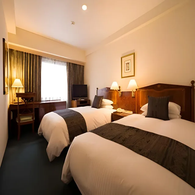 غرفة قياسية بسريرين منفصلين للمدخنين، Dukes Hotel Hakata 1/1
