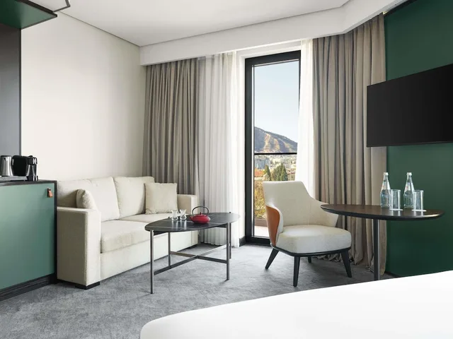 غرفة عائلية بسرير كوين مع أريكة، Novotel Tbilisi Center 6/10
