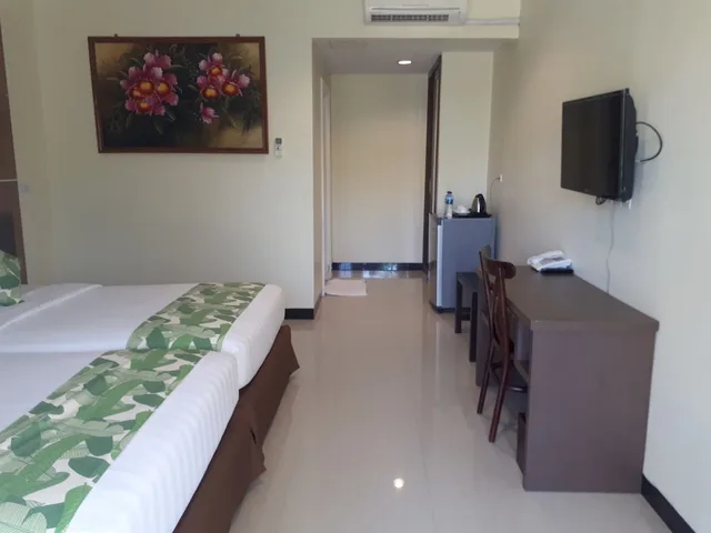 كوخ ديلوكس بسريرين منفصلين بإطلالة على الحديقة، Sylvia Resort Komodo Labuan Bajo 6/9