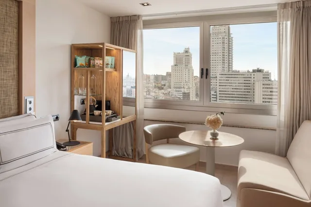 The Level, Twin Beds, City View، Melia Madrid Princesa Hotel 8/10