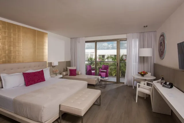 غرفة بريميوم مفردة بإطلالة على الحديقة، Platinum Yucatan Princess All Inclusive Suites & Spa Resort Adults Only 6/10