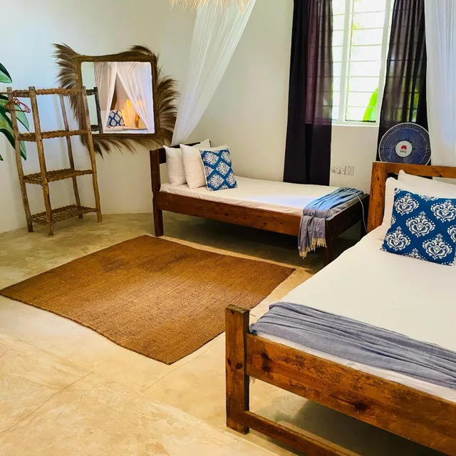 غرفة عائلية بإطلالة على البحر، Garden Beach Bungalows 3/10