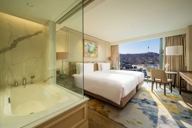 غرفة تنفيذية بسريرين منفصلين، The Ambassador Seoul - A Pullman Hotel 5/7