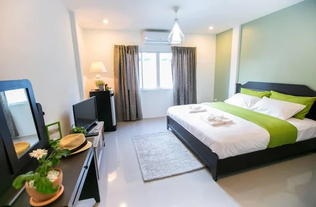 غرفة بسرير مزدوج، White Monkey Guesthouse 1/4