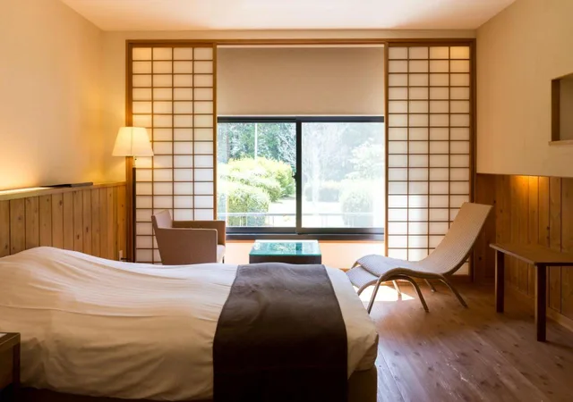 Room, Twin Beds, Shared Bathroom, Yatsugatake Hotel Fuuka 2/4