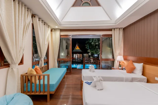 Luxury, Suite, Twin Beds, Pool Access، Baan Duangkaew 1/7