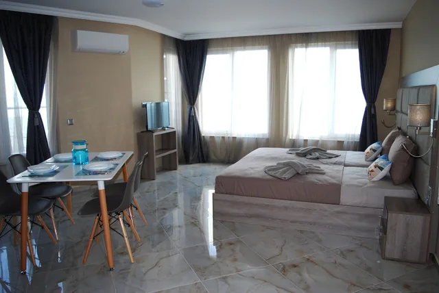استوديو بسرير فردي بإطلالة على البحر، Dune Boutique Hotel 2/3