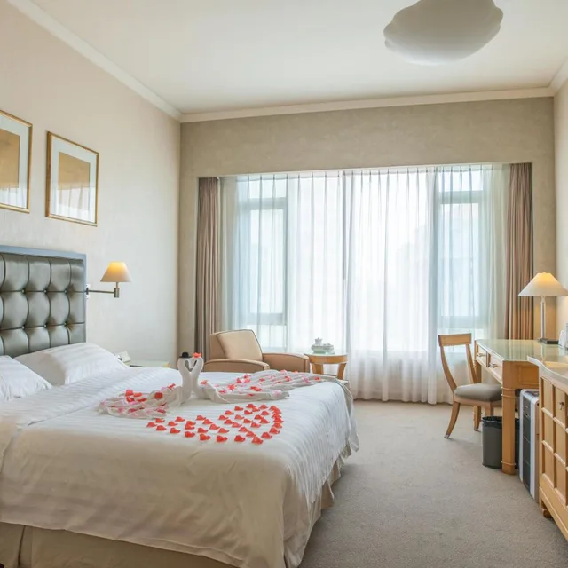 غرفة ديلوكس بسرير كوين، Shantou Junhua Haiyi Hotel 3/7