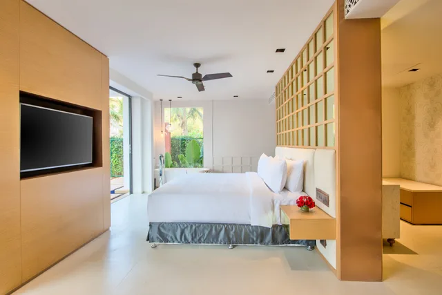 فيلا ديلوكس بمسبح خاص، Azaya Beach Resort Goa 6/9