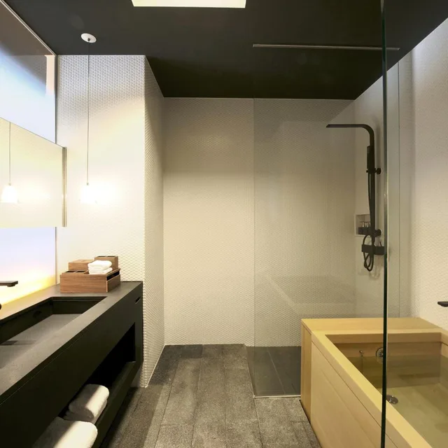 غرفة بسرير مزدوج في الملحق، Hotel Kanra Kyoto 4/8