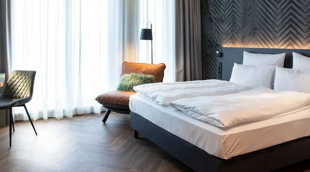 استوديو بسرير مزدوج، LOGINN Hotel Berlin Airport 1/9