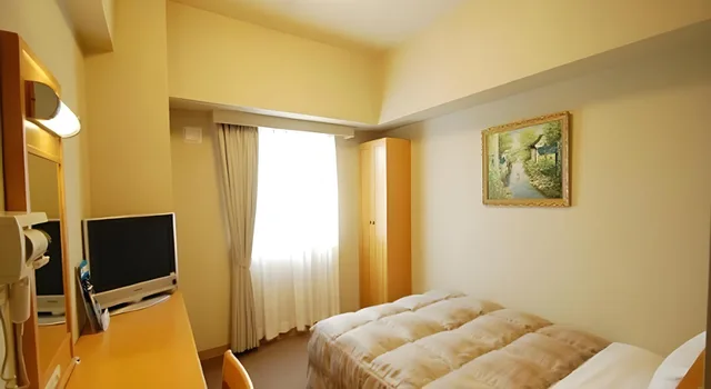 غرفة مفردة للمدخنين، Hotel Route Inn Yukuhashi 6/7