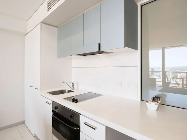 شقة ديلوكس بغرفتي نوم، Oaks Adelaide Horizons Suites 5/5