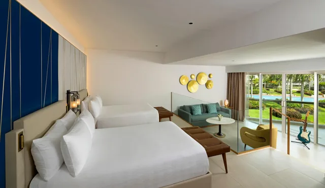 Caribbean, Suite, Double Bed, Sofa، Hard Rock Hotel & Casino Punta Cana 1/4