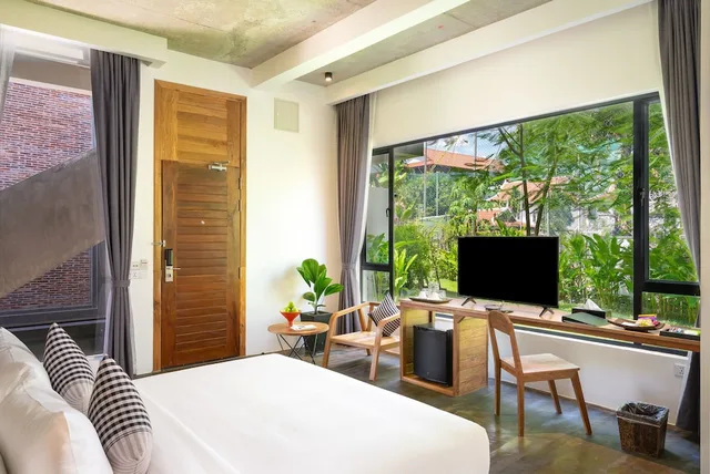 غرفة ديلوكس بسرير كينج بشرفة، Phka Chan Hotel 5/6
