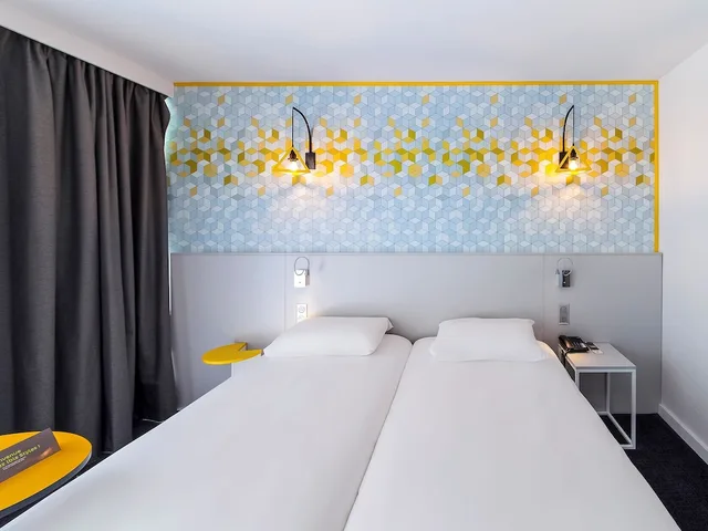 غرفة قياسية بسريرين منفصلين، ibis Styles Poitiers Nord 2/5
