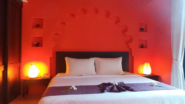 غرفة ديلوكس بسرير مزدوج بإطلالة على البحر، Bhundhari Chaweng Beach Resort 3/10