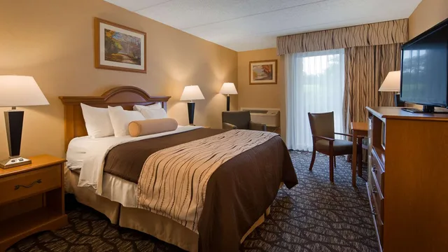 Room, King Bed, Pet Friendly, Best Western Clifton Park 3/4