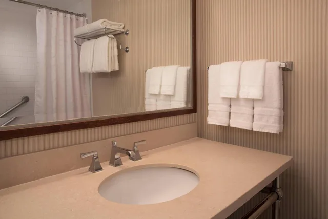 غرفة بسرير كينج مع أريكة، Sheraton Louisville Riverside Hotel 3/4