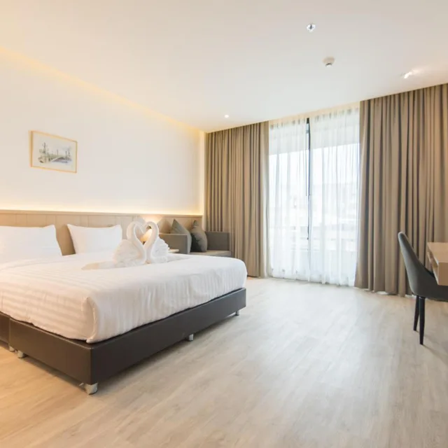 غرفة سوبيريور بسرير كينج، Madison Bangkok 4/6