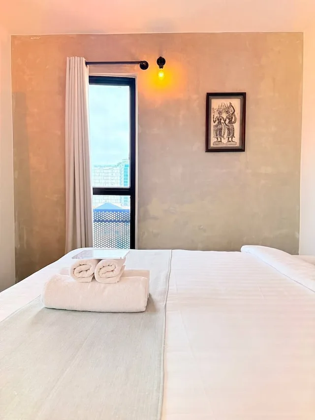 جناح بسرير مزدوج، Aquarius Hotel Urban Resort Phnom Penh 2/4