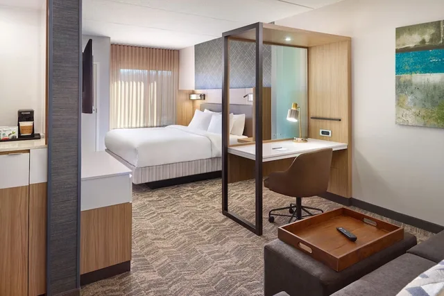 جناح بسرير كينج مع سرير سحّاب إضافي لذوي الإعاقة، SpringHill Suites by Marriott Arlington TN 5/5