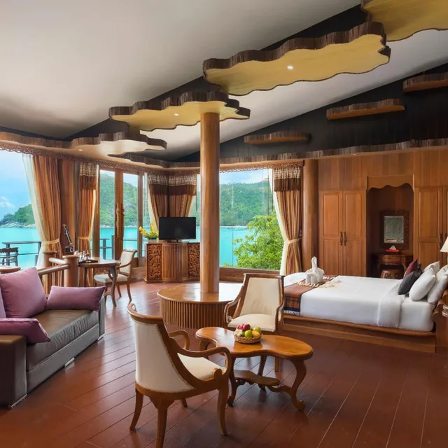 جناح رئاسي بإطلالة على البحر بمسبح خاص، Panviman Resort Koh Phangan 1/5