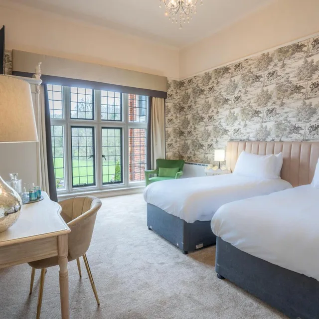 Deluxe, Mansion, Twin Beds، Broome Park Hotel 1/3