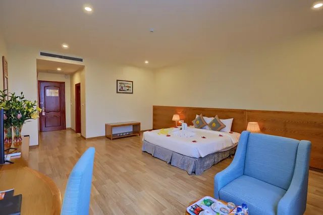غرفة ديلوكس بسرير مزدوج، Hoang Son Peace Hotel 5/10