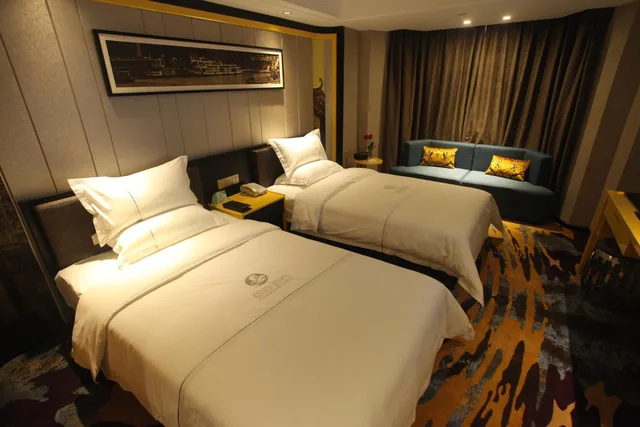 غرفة بزنس ديلوكس بسرير فردي، Insail Hotels Huanshi Road Taojin Metro Station Guangzhou 2/4