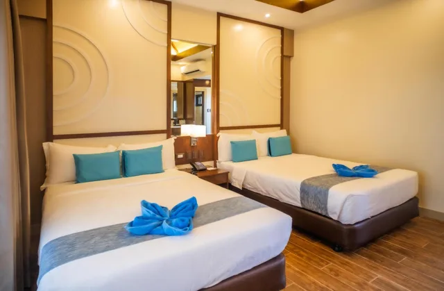 غرفة ديلوكس بإطلالة على الحديقة، Parklane Bohol Resort and Spa 5/10