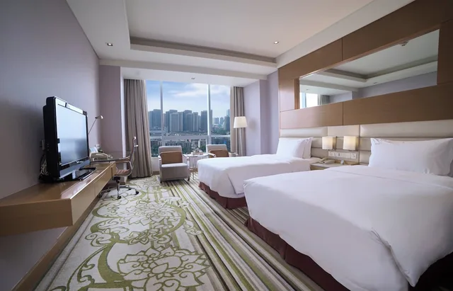 غرفة كلوب بسرير فردي، Holiday Inn Tianjin Riverside 3/9