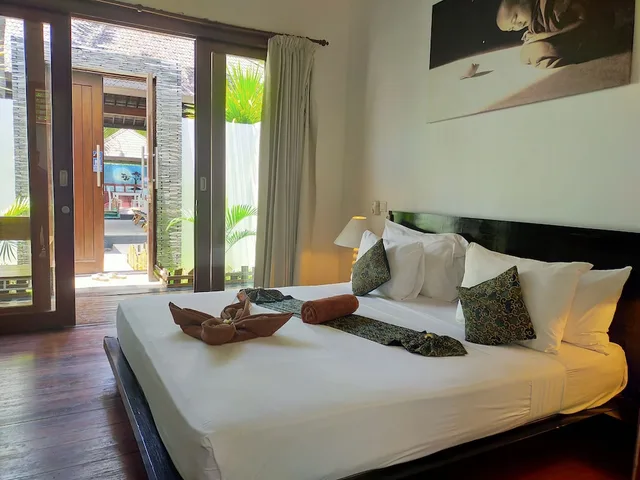 غرفة قياسية بسرير كينج بشرفة، The Trawangan Resort 8/10