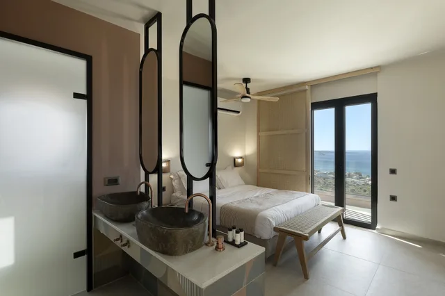 فيلا بسريرين كوين بإطلالة على البحر بـ4 غرف نوم مع أريكة بمسبح خاص، The Nest Resort 4/4