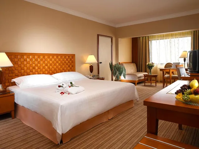 غرفة ديلوكس بسرير مزدوج أو سريرين منفصلين، Bayview Hotel Melaka 1/2