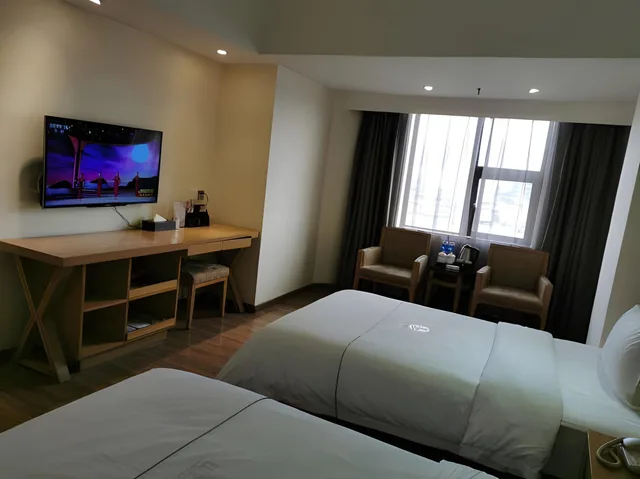 غرفة سوبيريور بسريرين منفصلين، Insail Hotel (Guangyuanxincun Jingtai Pedestrian Street Guangzhou) 2/2