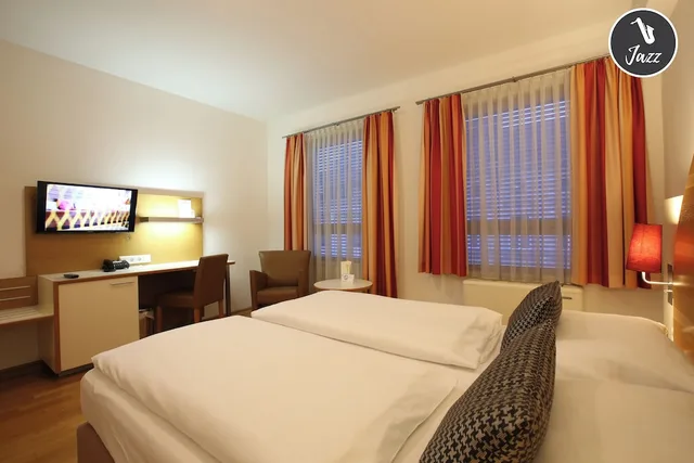 غرفة ديلوكس بسريرين منفصلين، arte Hotel Wien Stadthalle 9/10