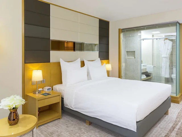 غرفة سوبيريور بسرير كينج مع أريكة، Novotel Ulaanbaatar 3/7