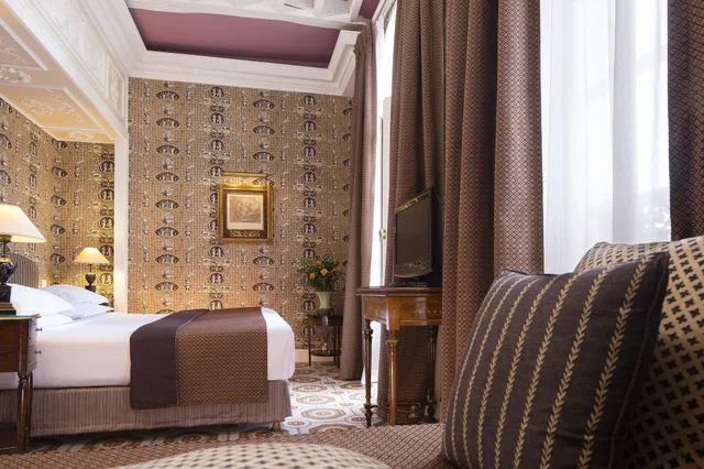 جناح رومانسي جونيور بشرفة، Hotel Des Grands Hommes 1/2