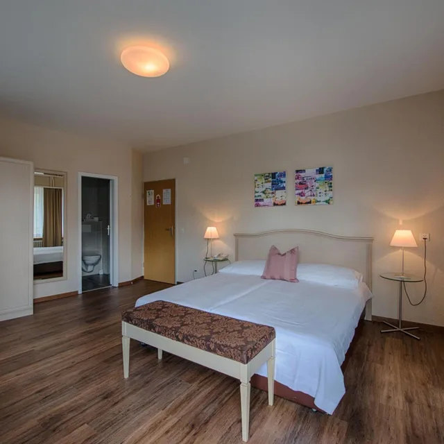غرفة سوبيريور بسرير مزدوج، Neufeld Hotel 3/6