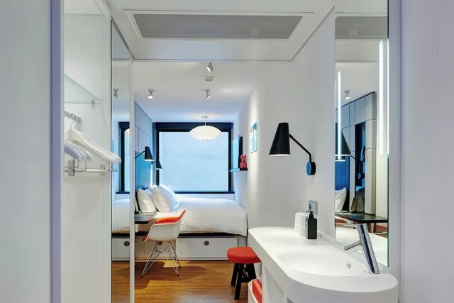 غرفة بسرير مزدوج، CitizenM Paris Opera 7/10