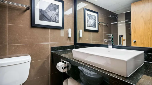 غرفة بسرير كينج، Village Park Inn Calgary 8/8