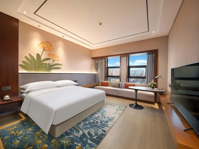 غرفة سوبيريور بسرير كينج، Hilton Garden Inn Anshan 1/1