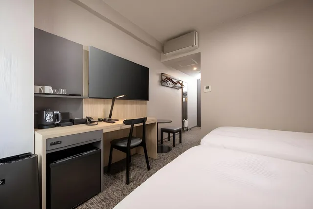 غرفة أساسية بسريرين مزدوجين، Shizutetsu Hotel Prezio Osaka Shinsaibashi 2/2